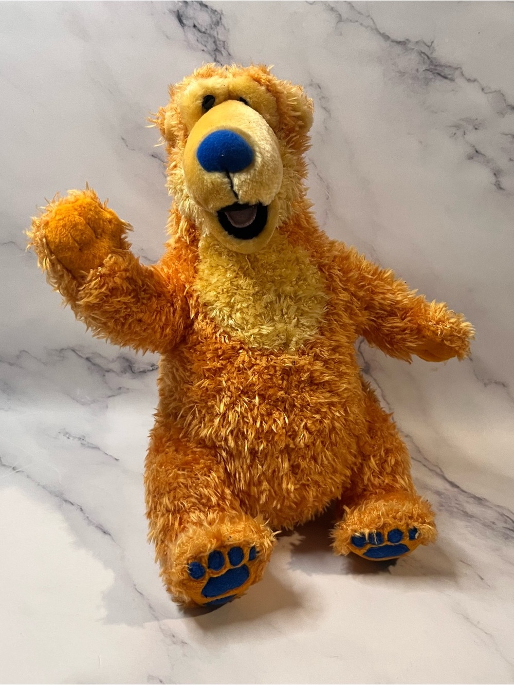 VintageApplause 1999 Vintage Bear in the Big Blue House 10-inch Plush Piggy Bank